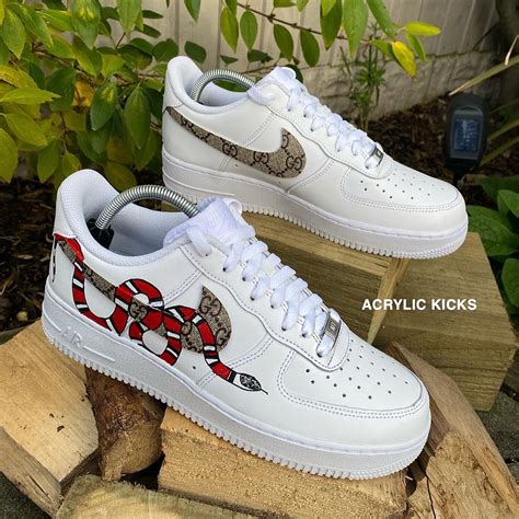 nike af1 gucci snake|air force 1 Gucci drop.